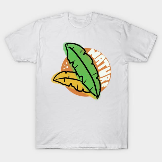 Natural leaf T-Shirt by RiyanRizqi